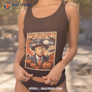 trump mugshot trump make halloween great again halloween 2023 shirt tank top 1