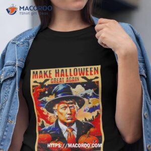 Trump Mugshot Trump Witch Make Halloween Greashirt
