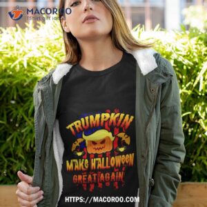 trumpkin make america great again halloween shirt tshirt 4