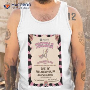 twiddle rock band distance makes the heart tour philadelphia art poster design shirt tank top