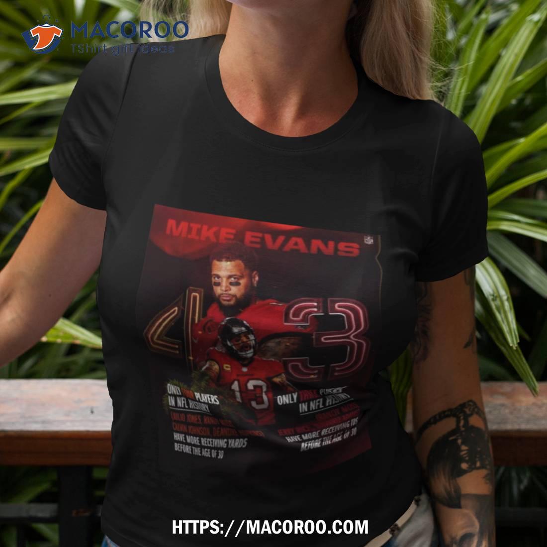 Two Historical Facts About Mike Evans Of The Tampa Bay Buccaneers In Nfl  History Unisex Shirt