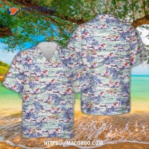 U.s. Navy A-7 Corsair From Squadron Va-81 Hawaiian Shirt