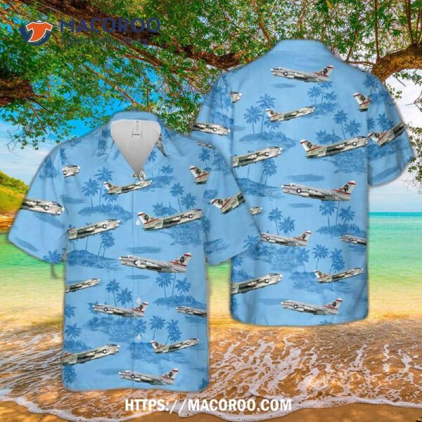 U.s Navy A-7e Corsair Ii Va-87 Golden Warriors Ik-87 Hawaiian Shirt