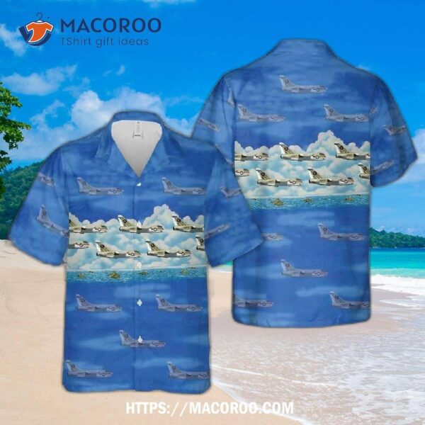 U.s Navy Va-66 A-7e Corsair Hawaiian Shirt