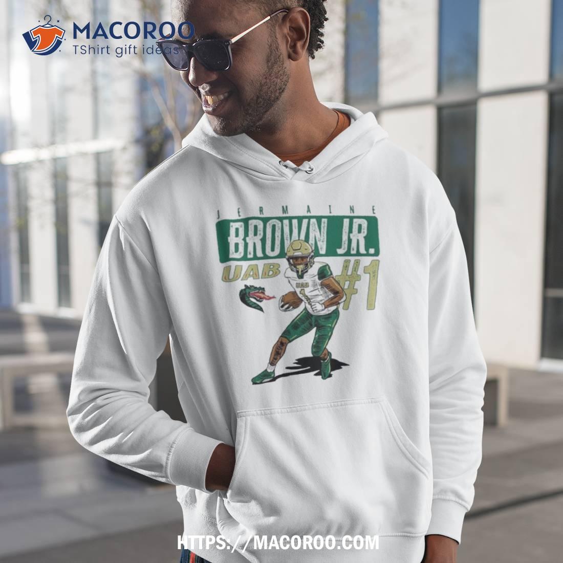 Uab Blazers Ncaa Football Jermaine Brown Caricature Shirt Uab Blazers Ncaa Football Jermaine Brown Caricature Shirt