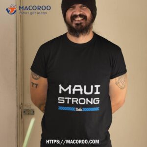 Ucla Script Maui Strong Ohana Malama Shirt