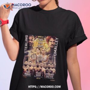 ufc 292 fight week all matches august 19th 2023 poster unisex shirt tshirt 1