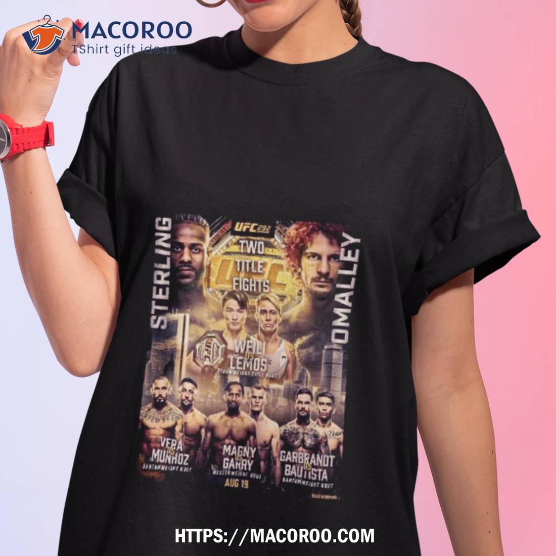 Ufc 292 Fight Week All Matches August 19th 2023 Poster Unisex Shirt Ufc 292 Fight Week All Matches August 19th 2023 Poster Unisex Shirt