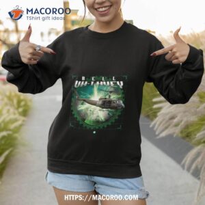 uh 1 huey vietnam helicopter crew shirt sweatshirt