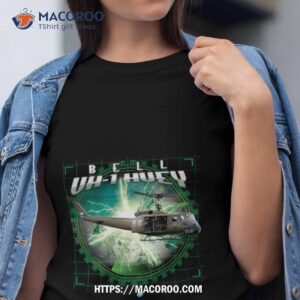 Uh 1 Huey Vietnam Helicopter Crew Shirt