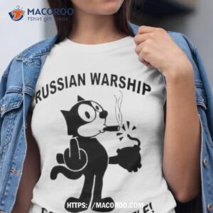 ukraine felix the cat russian warship go fuck yourself shirt tshirt