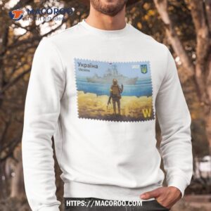 ukraine postage stamp t shirt sweatshirt