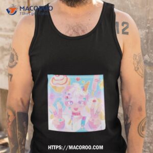 unicorn boy cut and sew wide shirt tank top