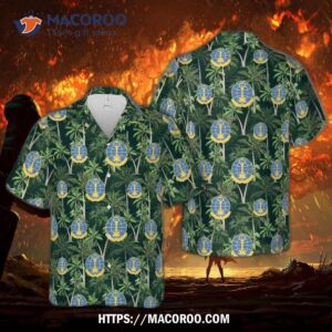 United States Army Intelligence And Security Command (inscom) Hawaiian Shirt