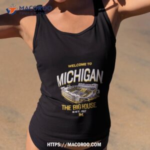 University Of Michigan Football Welcome To The Big House Shirt