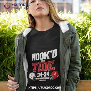 University Texas Longhorns 2023 Hook’d The Tide Comfortwash Shirt