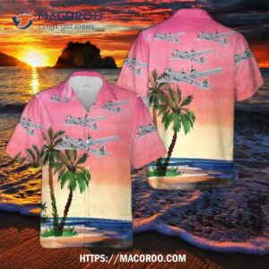 Us Air Force B-29 Superfortress “bockscar” Hawaiian Shirt