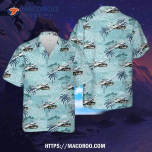 Us Air Force Cessna O-2a Skymaster “oscar Deuce” Hawaiian Shirt