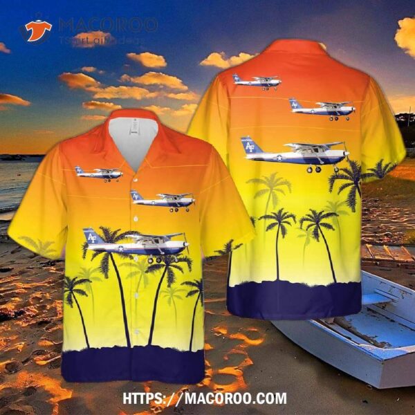 Us Air Force Cessna T-41 Mescalero Hawaiian Shirt