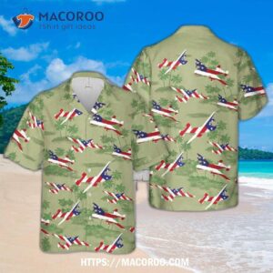 Us Air Force Consolidated B-24 Liberator In Ww2 Hawaiian Shirt