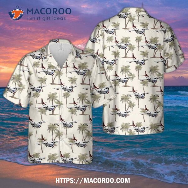 Us Air Force Demonstration Team Thunderbirds Fairchild C-123 Provider Hawaiian Shirt