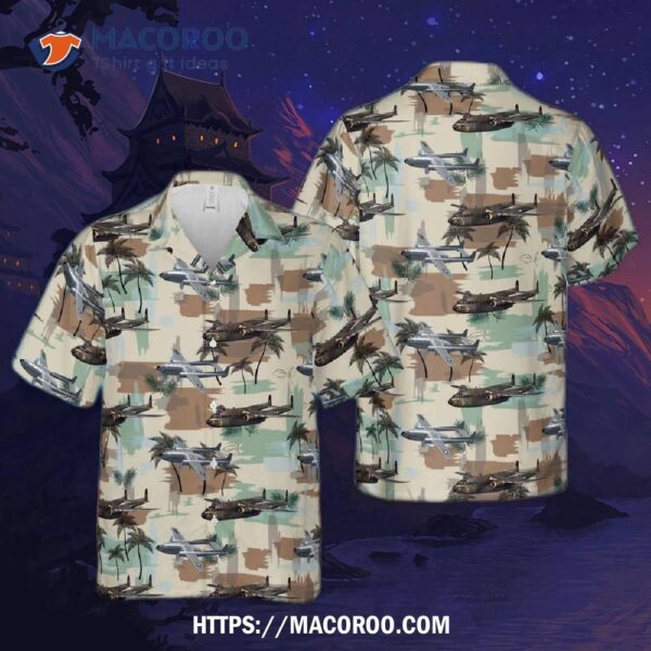 Us Air Force Fairchild Ac-119 Hawaiian Shirt