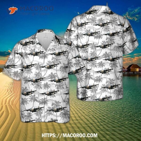 Us Air Force Fairchild C-123k Provider “thunder Pig” S/n 54-664 Hawaiian Shirt