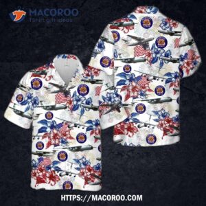 Us Air Force Hanoi Taxi Lockheed C-141 Starlifter Flag Hawaiian Shirt