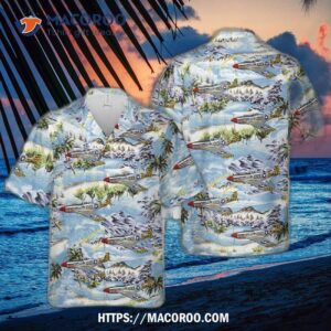 Us Air Force North American P-51d Mustang “boo-man Choo” Hawaiian Shirt