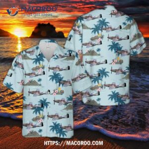 Us Air Force P-51d Mustang “big Beautiful Doll” Hawaiian Shirt