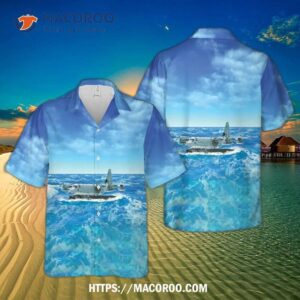 Us Air Force Special Operations Command Mc-130j Commando Ii Amphibious Capability Hawaiian Shirt