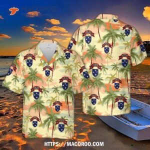 The U.s. Army 75th Ranger Regit Hawaiian Shirt