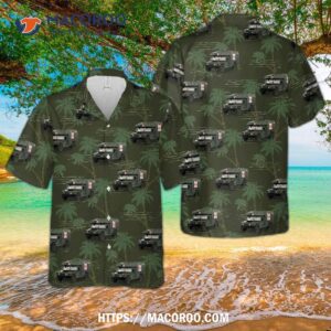 Us Army National Guard Humvee Military M997a3 Ambulance 2018 Hawaiian Shirt