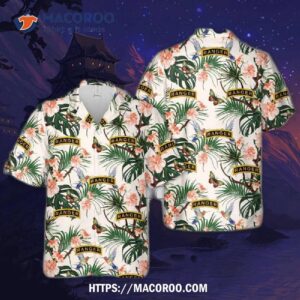 Us Army Ranger Tab Hawaiian Shirt