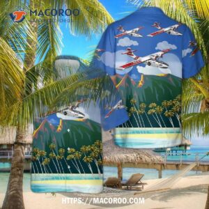 Us Coast Guard Consolidated Pby-5a Catalina Ww2 Hawaiian Shirt