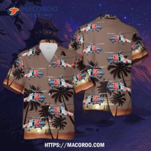 Us Coast Guard Sikorsky Mh-60 Jayhawk Hawaiian Shirt