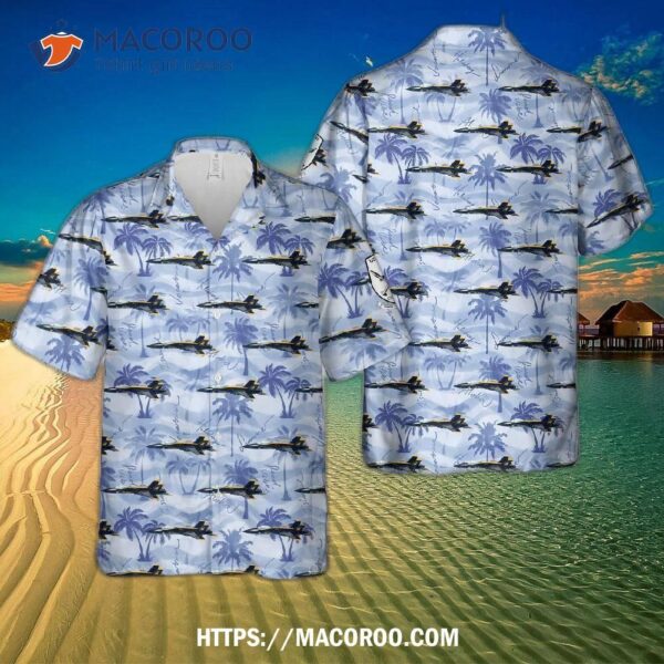 Us Navy Blue Angels #4 F/a-18 Hawaiian Shirt