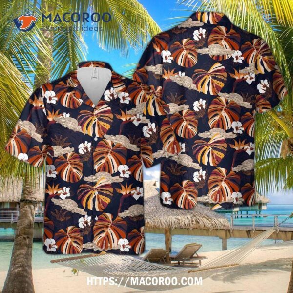 Us Navy Expeditionary Insignia Hawaiian Shirt