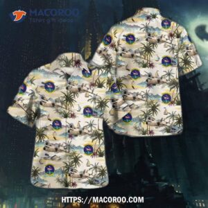 Us Navy Grumman C-2a Greyhound Of Vx-20 Force Hawaiian Shirt