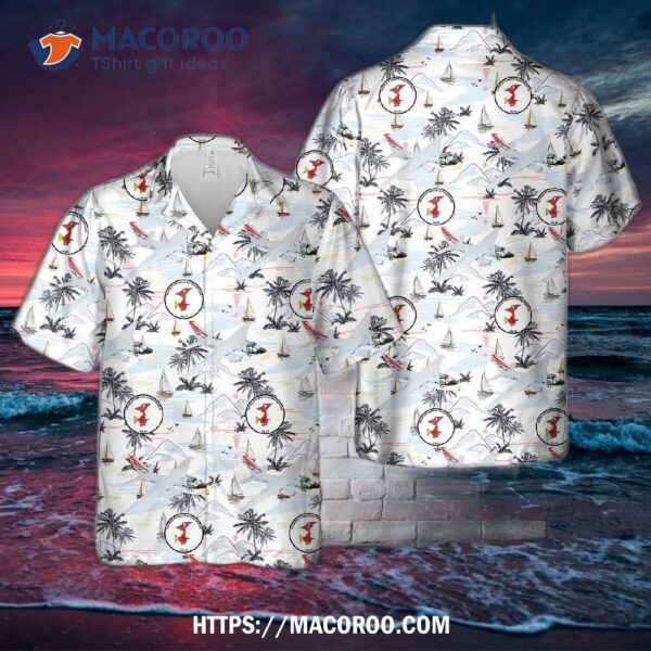 Us Navy Lockheed Martin S-3a Viking Screwbirds Vs-33 (1983) Hawaiian Shirt