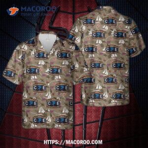 Us Navy Seabee Construction Electrician Ce Hawaiian Shirt