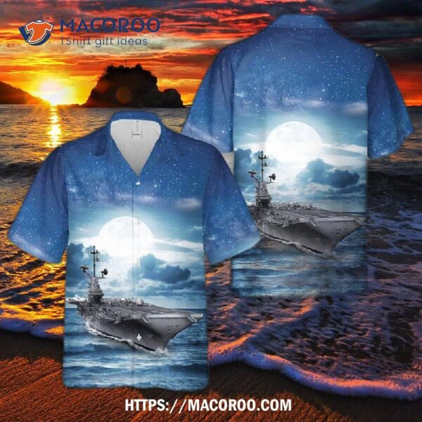 Us Navy Uss Bon Homme Richard (cv-31) Hawaiian Shirt