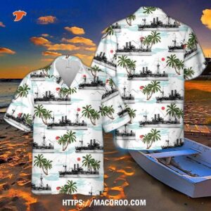 Us Navy Uss Maine (1889) Hawaiian Shirt