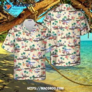 Us Navy Uss Spruance (dd-963) Hawaiian Shirt