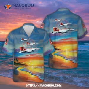 Us Navy Vfa-102 ‘diamondbacks’ F A-18f Super Hornet Hawaiian Shirt