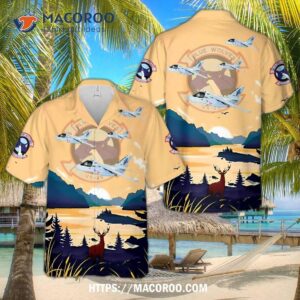 Us Navy Vs-35 Lockheed S-3b Viking Hawaiian Shirt