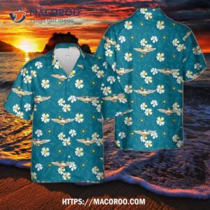 Us Noaa Aviator Insignia Hawaiian Shirt