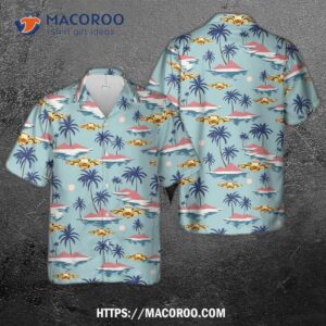 Us Noaa Deck Officer Insignia Hawaiian Shirt