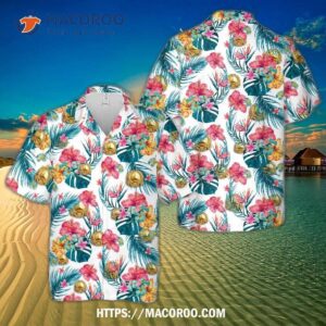 Us Noaa Diver Insignia Hawaiian Shirt