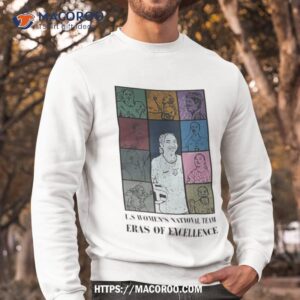 us women s national team eras of excellence shirt sweatshirt